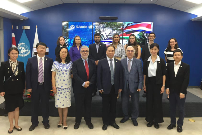 Wang Dinghua kryesoi delegacionin në Argjentinë, Brazil dhe Kosta Rika